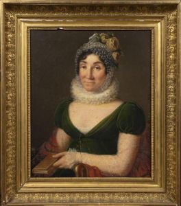 Portrait De Femme A La Robe Verte