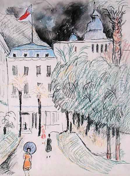 Cafe Criterion, Nice c.1924 - view 1