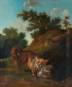 Renard Et Perdrix by Claude Francois Desportes