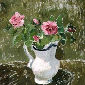 Roses in a White Jug, 1928