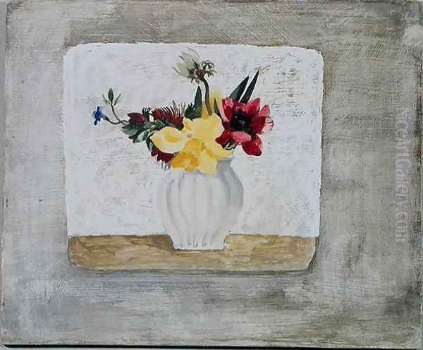 Spring Flowers in a White Jar, c.1930 - view 1