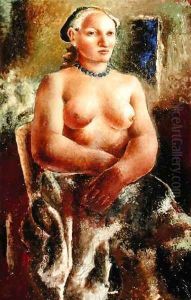 The Blue Necklace, 1926 by Christopher Wood