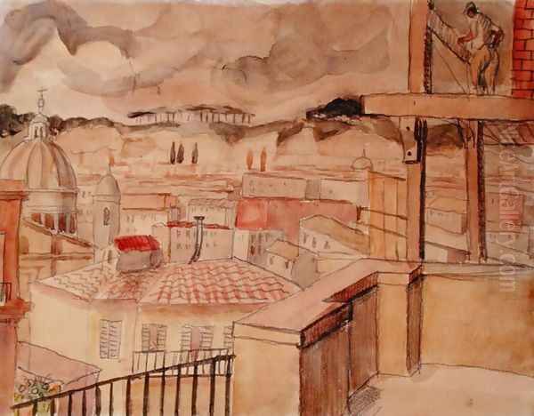 Italian Town - view 1