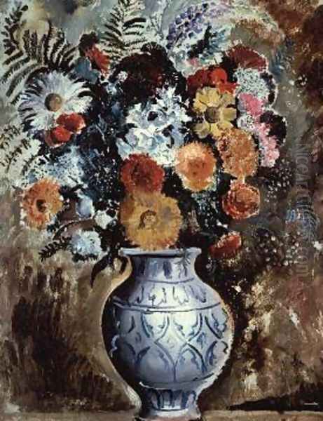 Flowers in a pot - view 1
