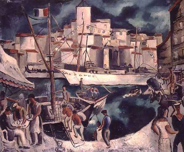 Marseilles Harbour - view 1