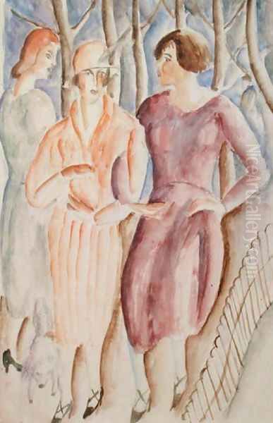 French Girls, c.1926 - view 1