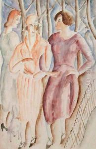 French Girls, c.1926