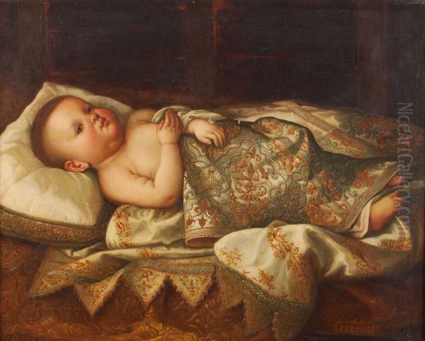 Portrait Of Prince Leopold De' Medici As A Baby - view 1