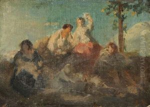 Le Repos, Esquisse