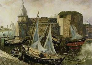 La Ville-Close, Concarneau, Brittany, 1930