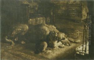 Fire Worshippers by Herbert Thomas Dicksee