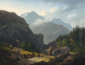 Figures With Montains