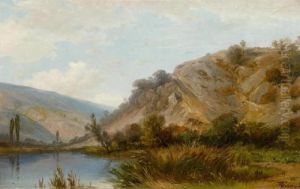 Landschaft Mit See by Francois Diday