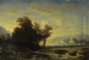 Bewaldete Seeuferbucht