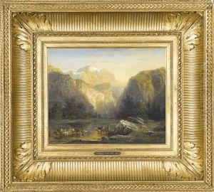 "le Soir Dans La Vallee".