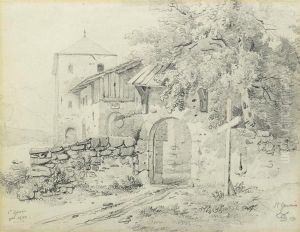 St. Gervais. by Francois Diday