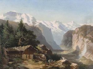 "lauterbrunnental Von Wengener Alp".