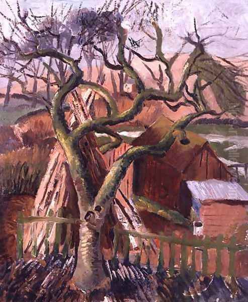 Landscape at Broadchalke, View from the Doctor's Window, 1925 - view 1