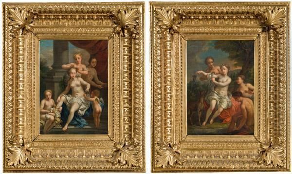 Pendants - "toilette Der Venus" Und "diana Im Bade" - view 1