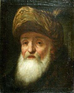Head And Shoulders Portrait Of A Rabbi