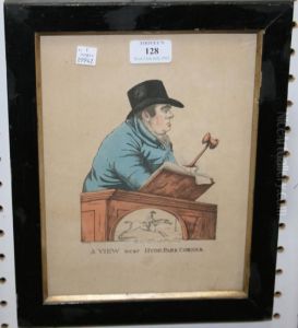 A View Near Hyde Park Corner by Richard Dighton