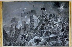 The Devil's Own, 1908 by Richard Caton Woodville