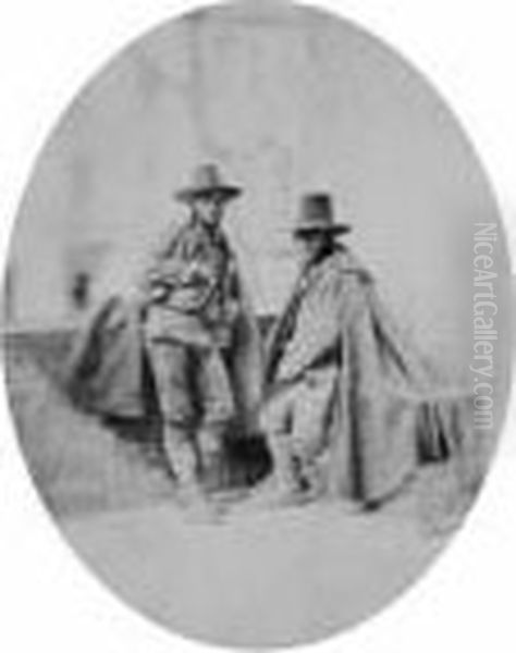 Handwerksberufe Und Pifferari (aus Types Photographiques) - view 1