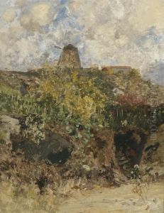 Vineyard by Adolf Gustav Ditscheiner