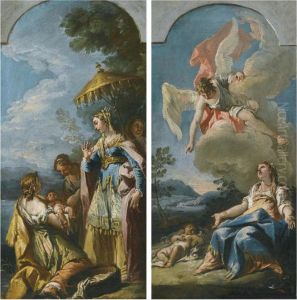 The Finding Of Moses by Gaspare Diziani