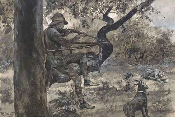 The leopard hunt - view 1