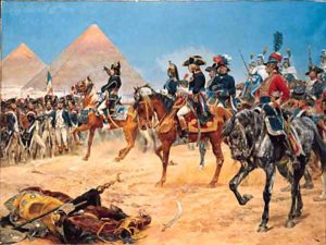 Bonaparte in Egypt, 21st July, 1798 by Richard Caton Woodville