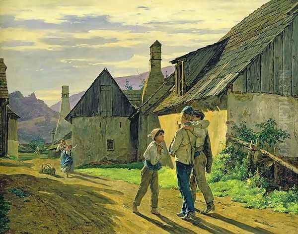 Coming home from the war, 1859 - view 1