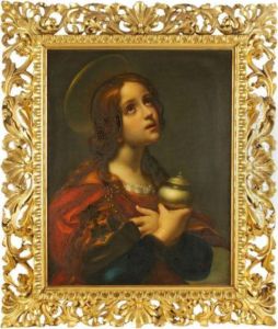 An Angel Of The Annunciation by Carlo Dolci