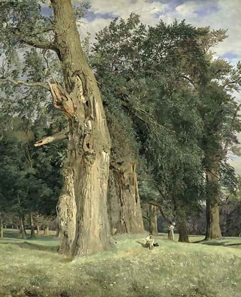 Old elms in Prater, 1831 - view 1
