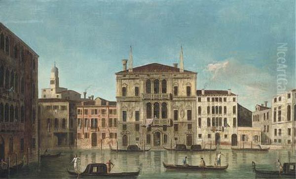 The Grand Canal, Venice, With The Palazzo Balbi - view 1
