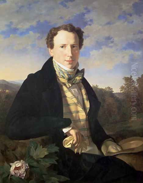 Self portrait, 1828 - view 1