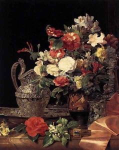 Bouquet in an Attic Bell Crater