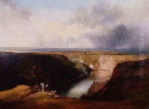 View of the Avon Gorge from Observatory Hill, c.1830