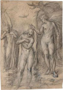 Il Battesimo Di Cristo by Giovanni Andrea Donducci (see MASTELLETTA)
