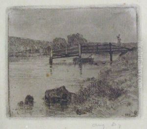 Paysage by Auguste Donnay