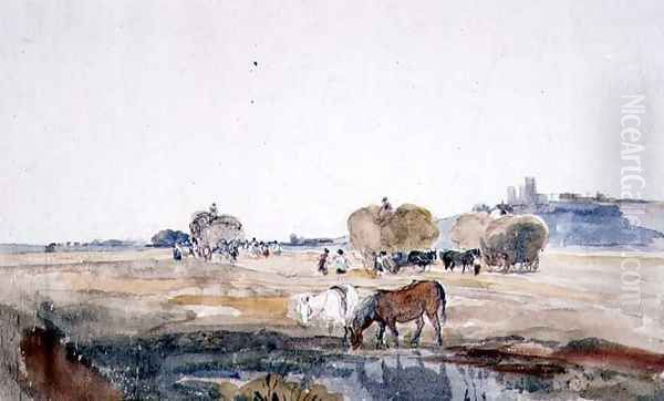 A Lincoln Hayfield - view 1