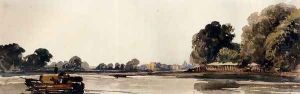 Cookham On The Thames by Peter de Wint