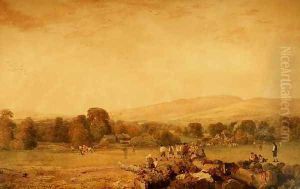 The Cricketers by Peter de Wint