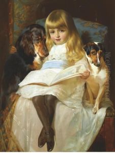 The Favourite Story, A Gordon Setter And A Jack-russell