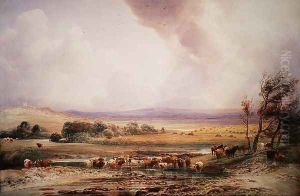 On the River Lowther by Peter de Wint