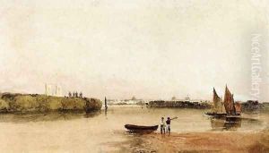 A View of Westminster from Battersea