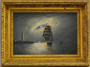 View Off Boston Light