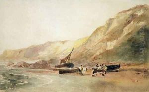 On the Coast of Ventnor, Isle of Wight by Peter de Wint