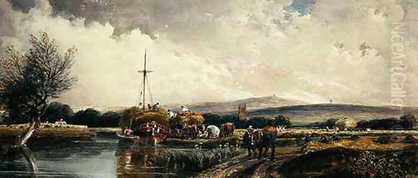 A Village near Dorking - view 1