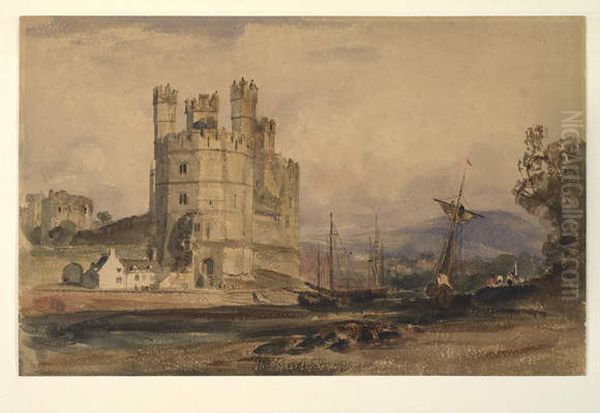 Caernarvon Castle - view 1